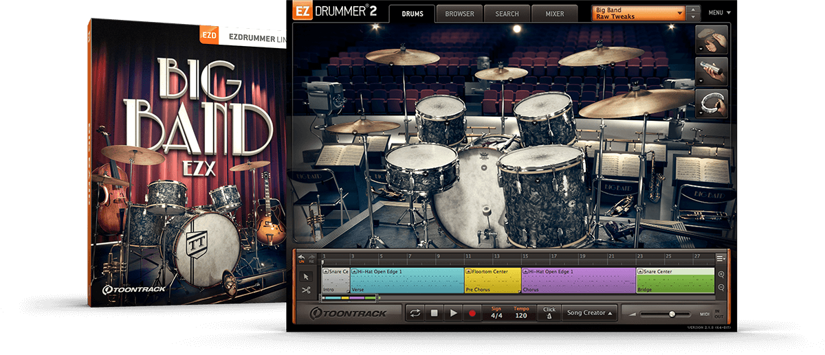 Toontrack EZX -  Big Band
